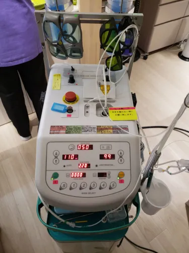 ストリークレーザー機器